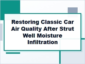 Diagnosing and Mitigating Air Quality Issues From Strut Well Moisture